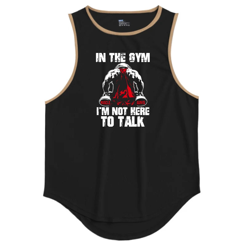Summer Running Shirt Men's Tank Top.