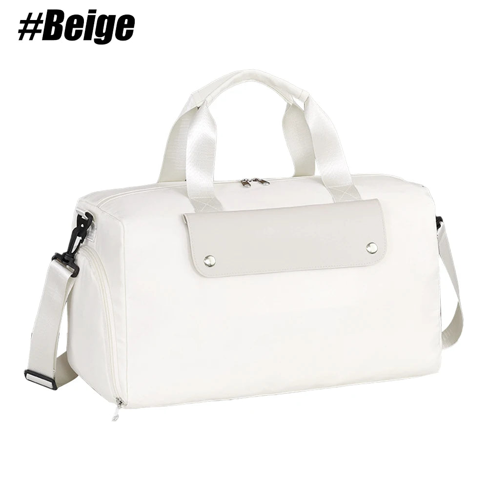 Gym Bag for Men & Women with Shoe & Wet Compartment.