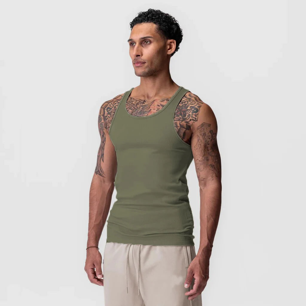 Men's fitness gym Tank top.