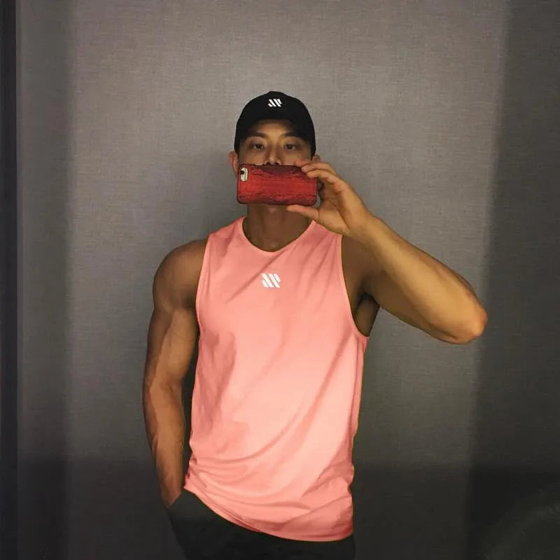 Bodybuilding Tank Top Gym Workout Fitness.