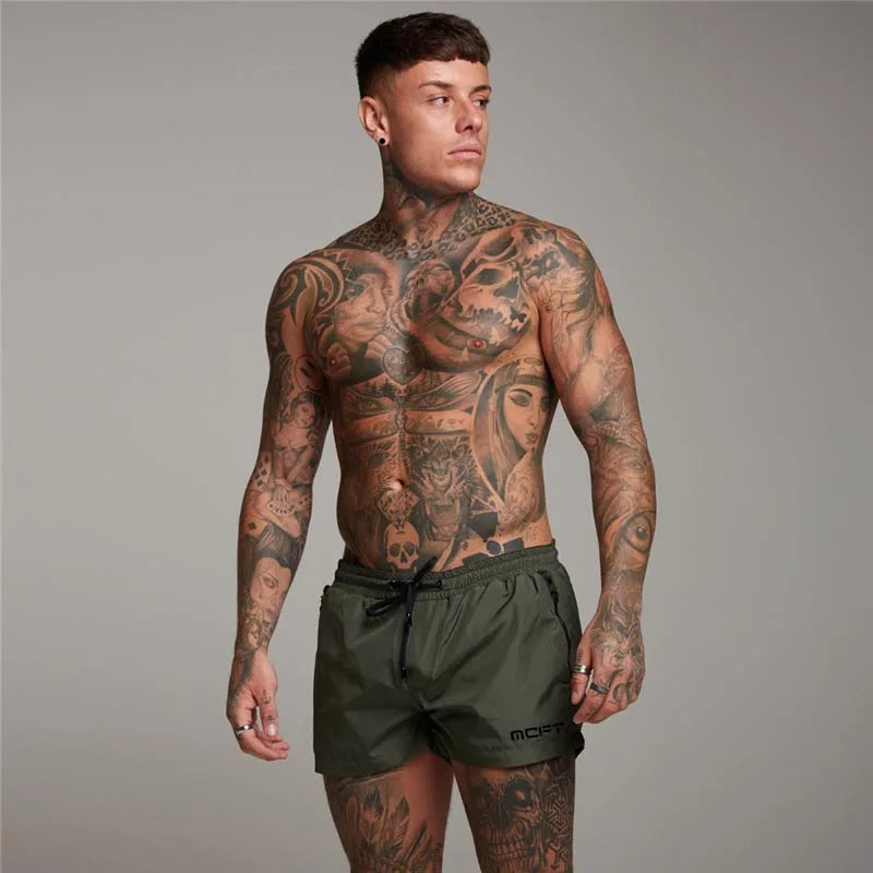 Men's Running Sports. Shorts Breathable.