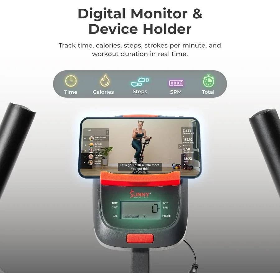 Stair Stepper w/Handlebar, Extended Step Range Climber.