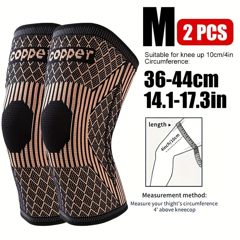 2pcs Compression Knee Braces - Highly Elastic