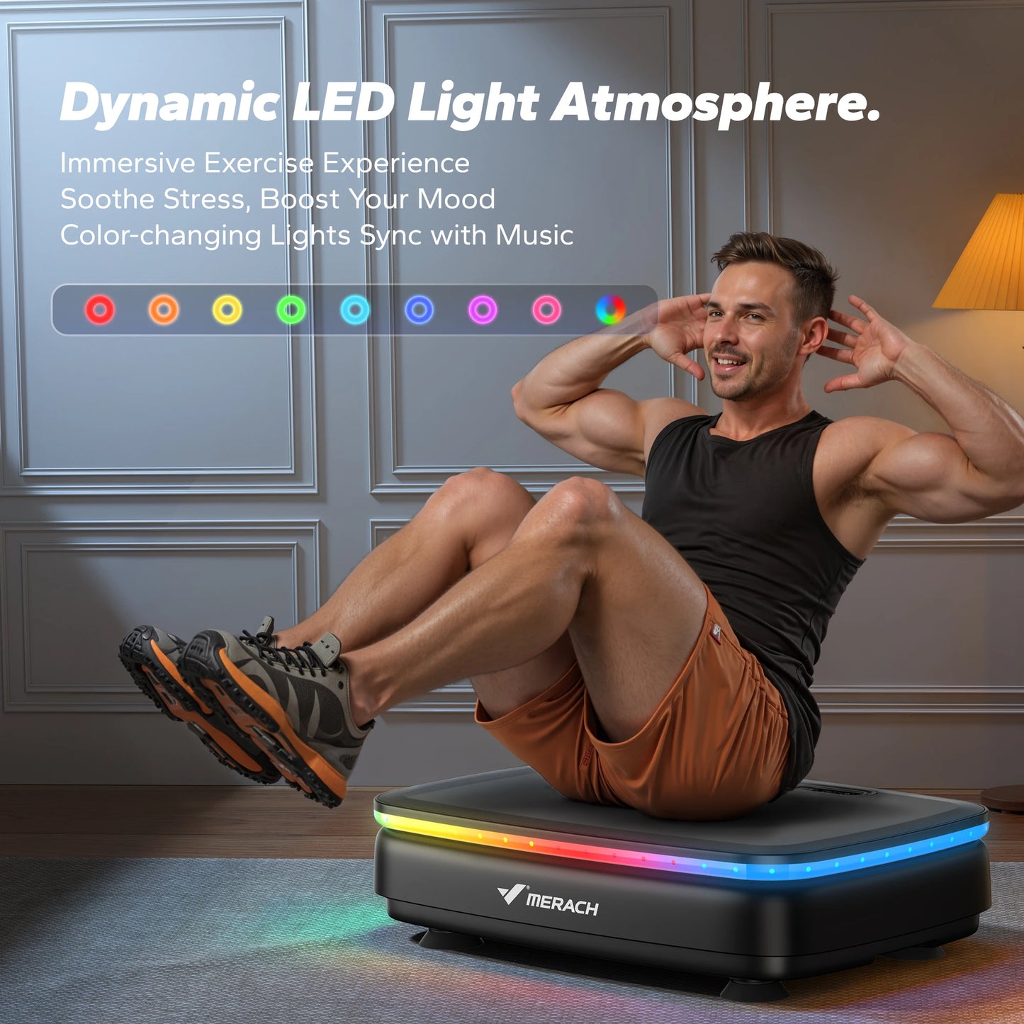 Vibration Plate Exercise Machine.