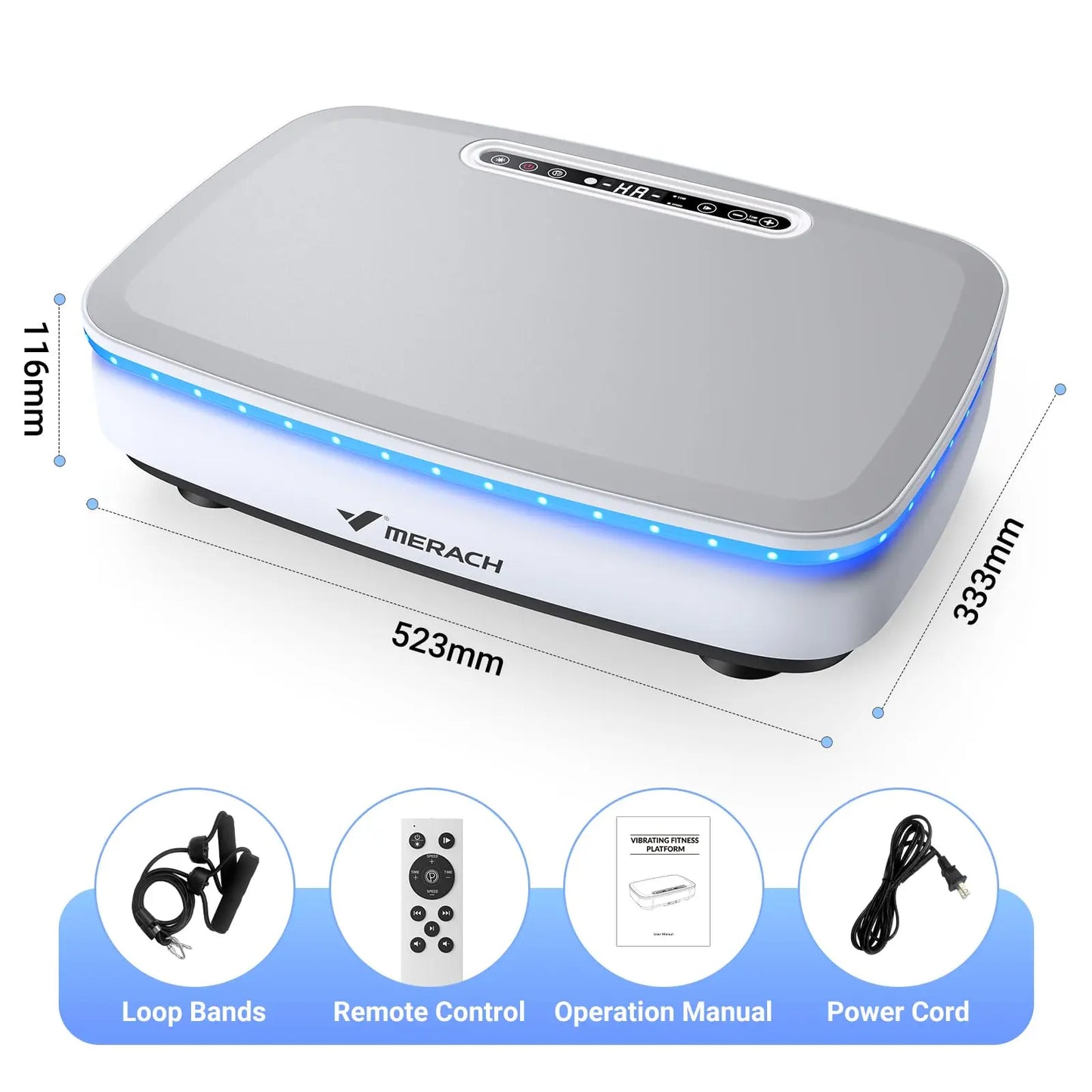 Vibration Plate Exercise Machine.