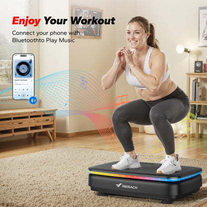 Vibration Plate Exercise Machine.