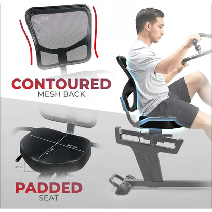 Recumbent Cross Trainer & Elliptical Machine.
