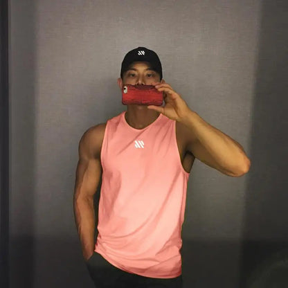 Bodybuilding Tank Top Gym Workout Fitness.