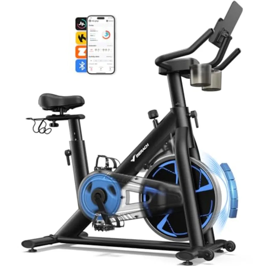 Magnetic Exercise Bike Low Noise Stationary Bike.