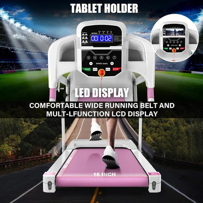Compact Folding Treadmill.