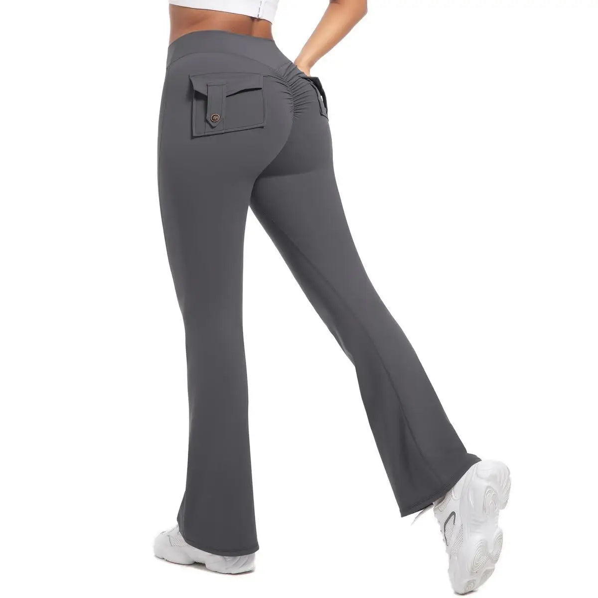 Women's Yoga Flare Trousers.