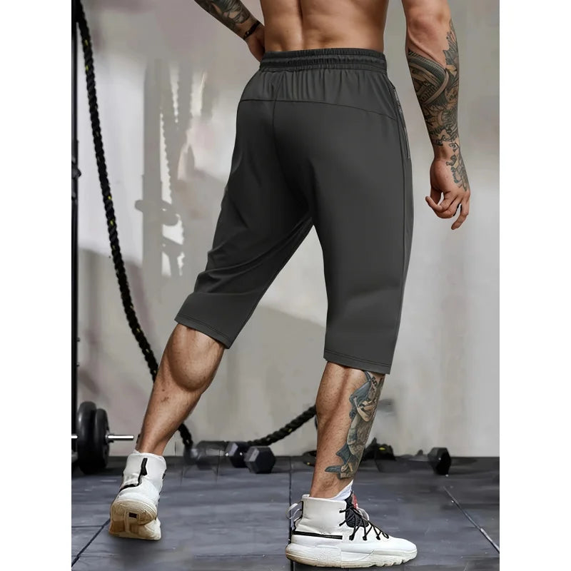 Cropped Pants Workwear Gym Shorts Street