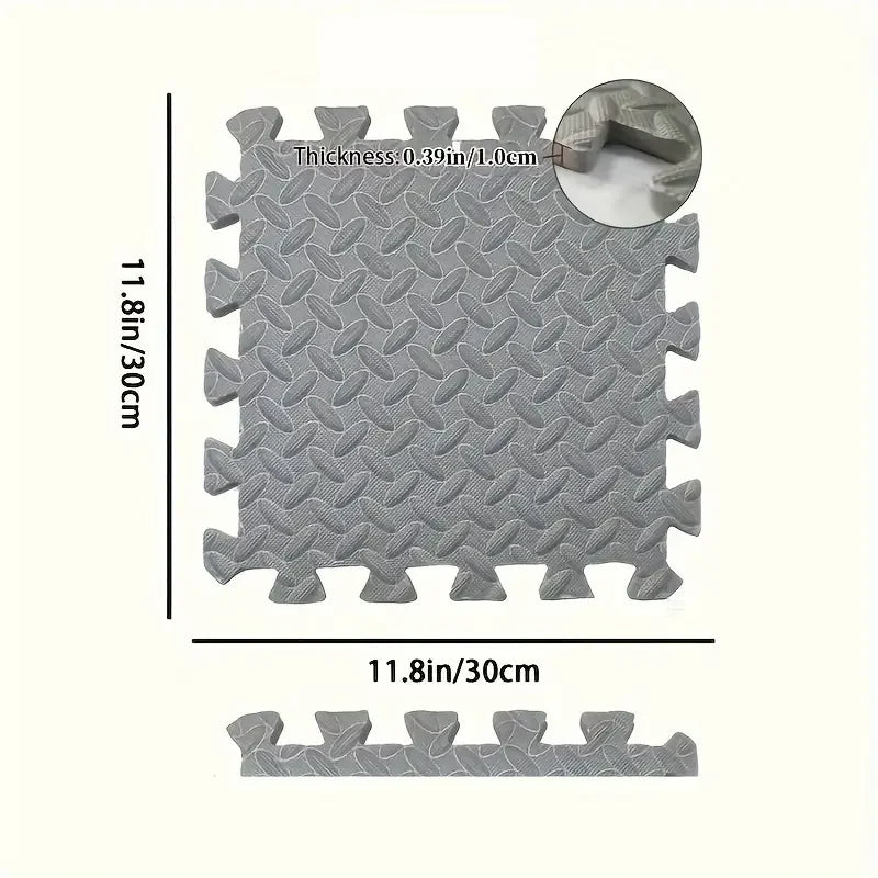 30x30cm 16 Pcs Interlocking Yoga Mat Home Gym.