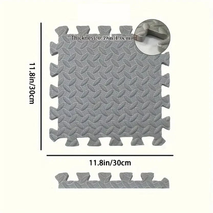 30x30cm 16 Pcs Interlocking Yoga Mat Home Gym.