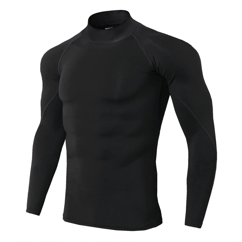 Running Shirt Long Sleeve Compression Top.