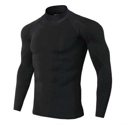 Running Shirt Long Sleeve Compression Top.