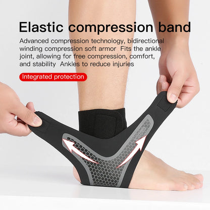 1 PC Ankle Brace Adjustable Compression Ankle Support.