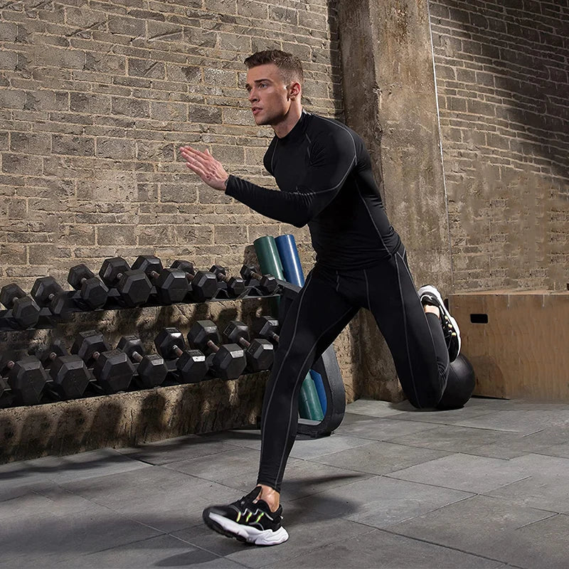 Running Shirt Long Sleeve Compression Top.