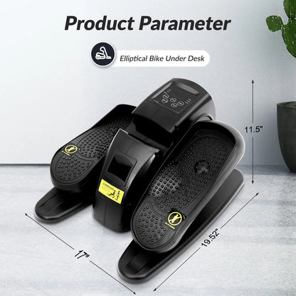 Electric Elliptical Machine Under Desk Pedal Exerciser.