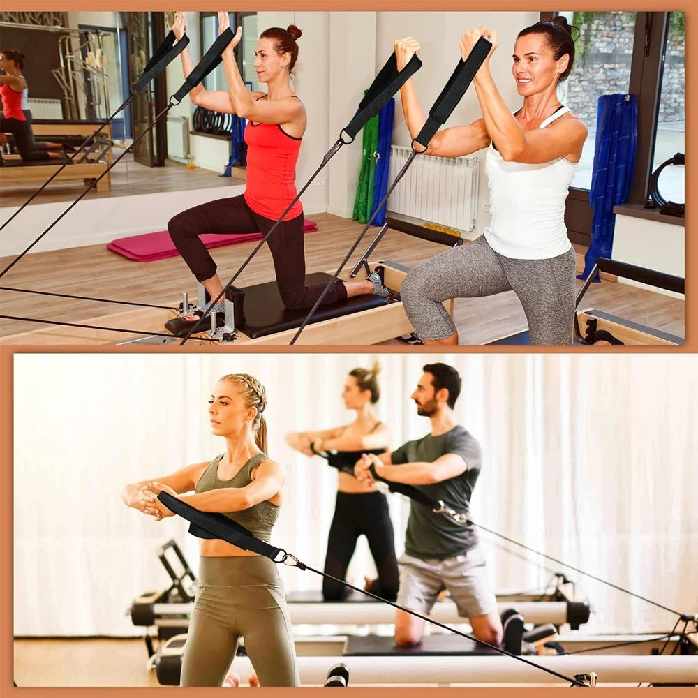 1pc Double Loop Pilates Strap.