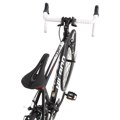 lightweight aluminum frame, racing bike, city commuter road bike for men and women