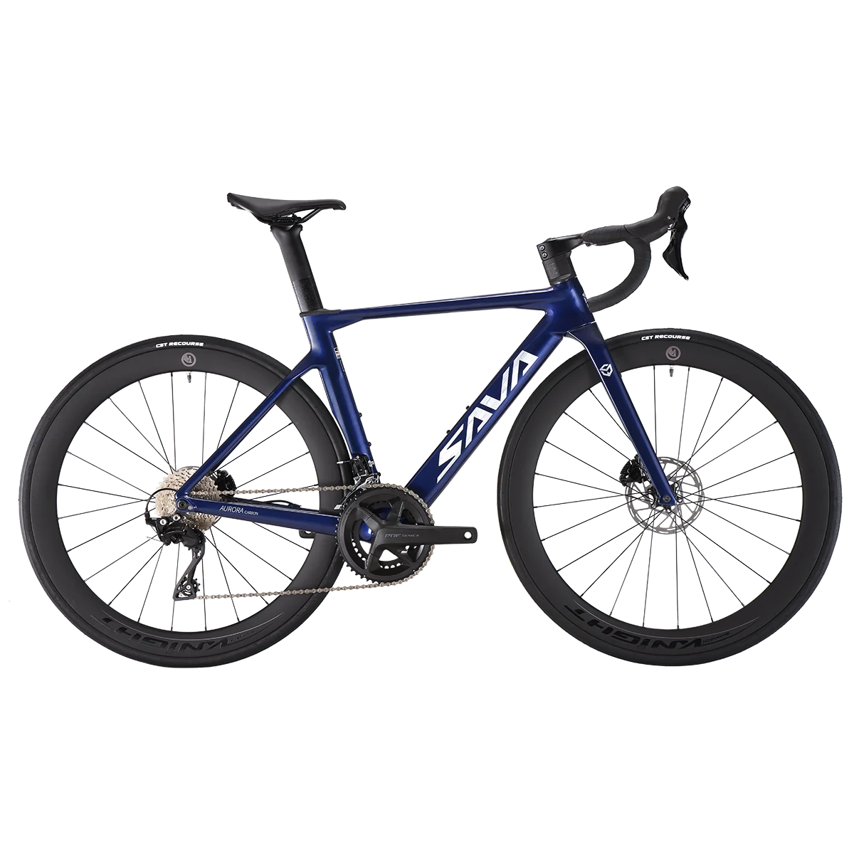 SAVA A7L Pro Carbon Fiber Road Bike, 700C Adult Racing Model.