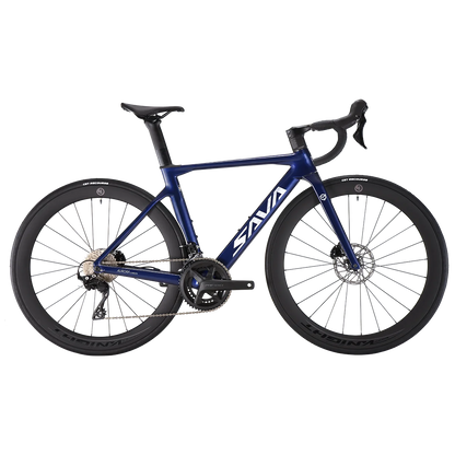 SAVA A7L Pro Carbon Fiber Road Bike, 700C Adult Racing Model.