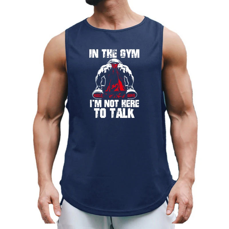 Summer Running Shirt Men's Tank Top.