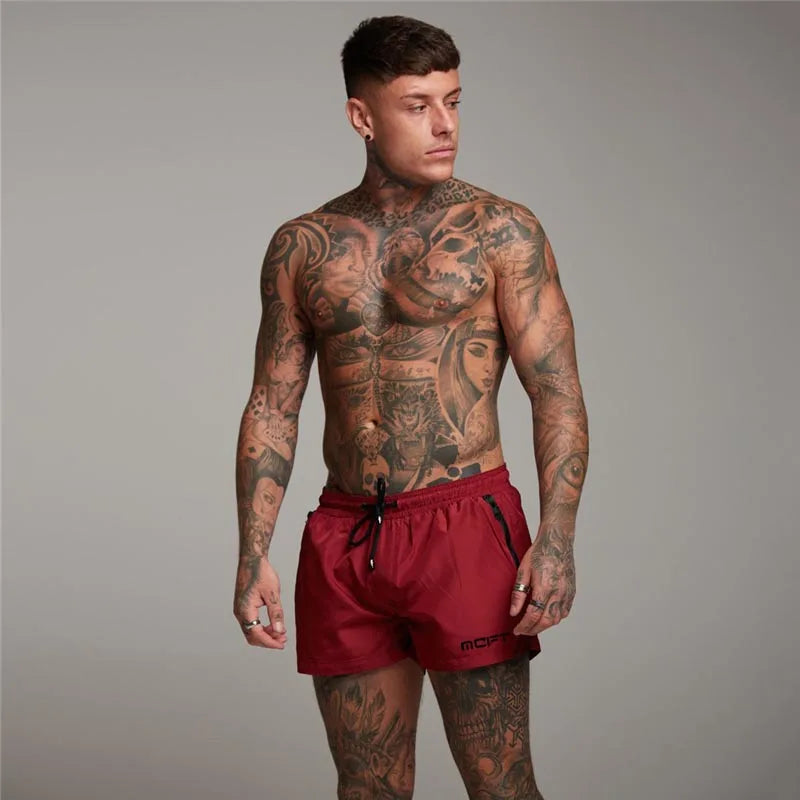 Men's Running Sports. Shorts Breathable.