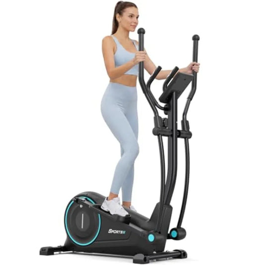 Home elliptical machine, magnetic resistance.