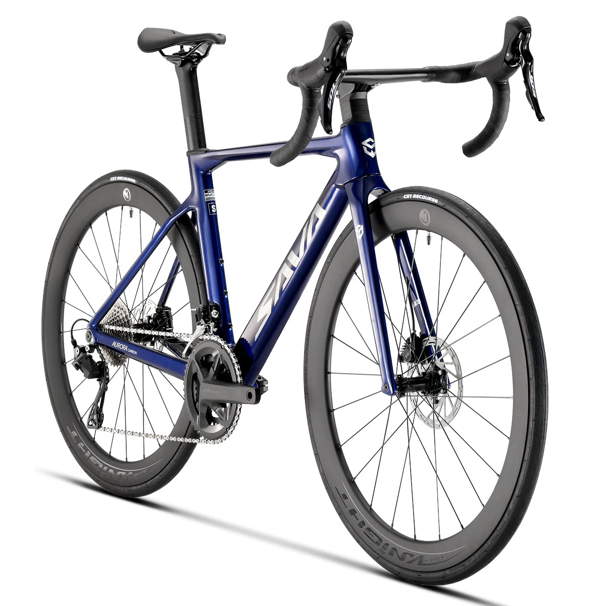 SAVA A7L Pro Carbon Fiber Road Bike, 700C Adult Racing Model.
