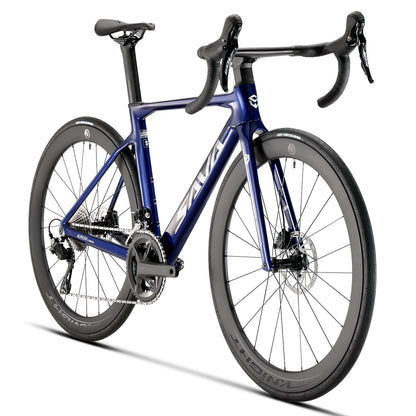 SAVA A7L Pro Carbon Fiber Road Bike, 700C Adult Racing Model.