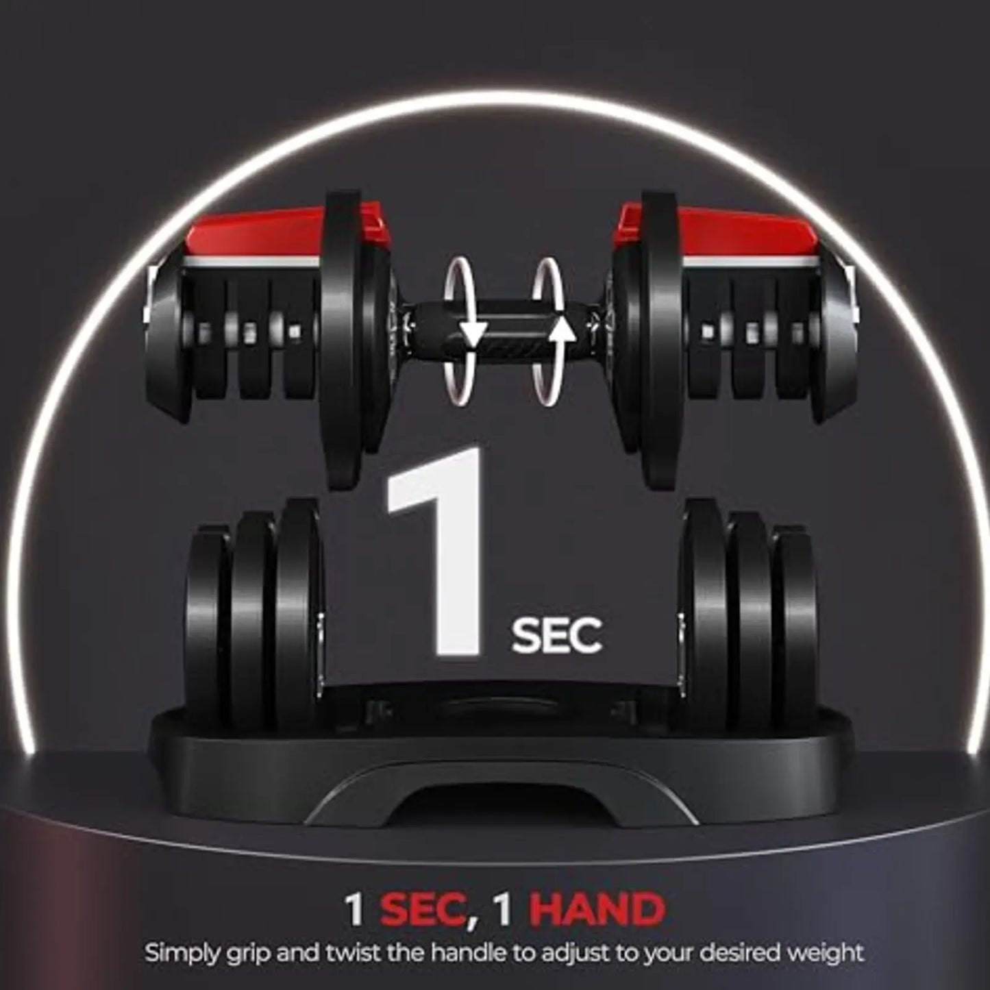 Adjustable Dumbbell Set 28/40/52.5/90LBS.