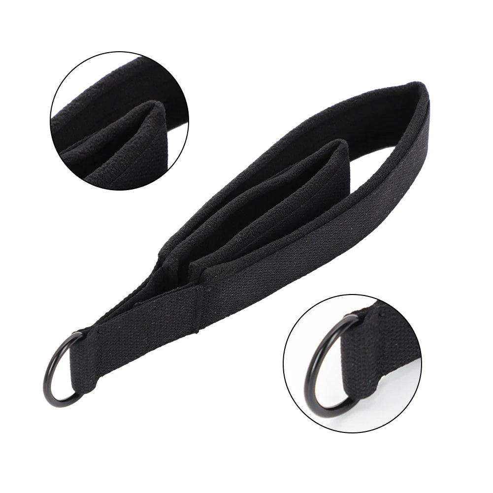 2Pcs Yoga Strap Pilates Cord with Adjustable Buckle Exercise for Home Gym Workout