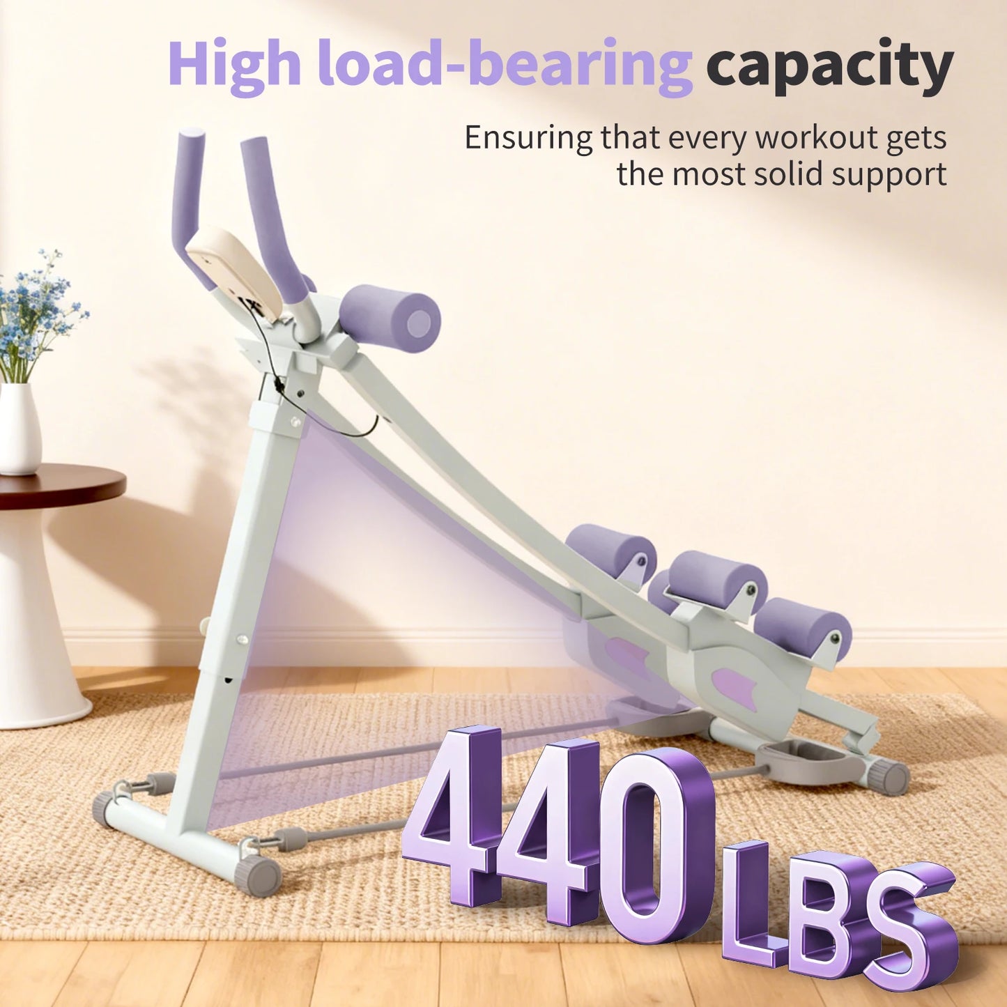 Abdominal Curling Exercise Machine Adjustable.