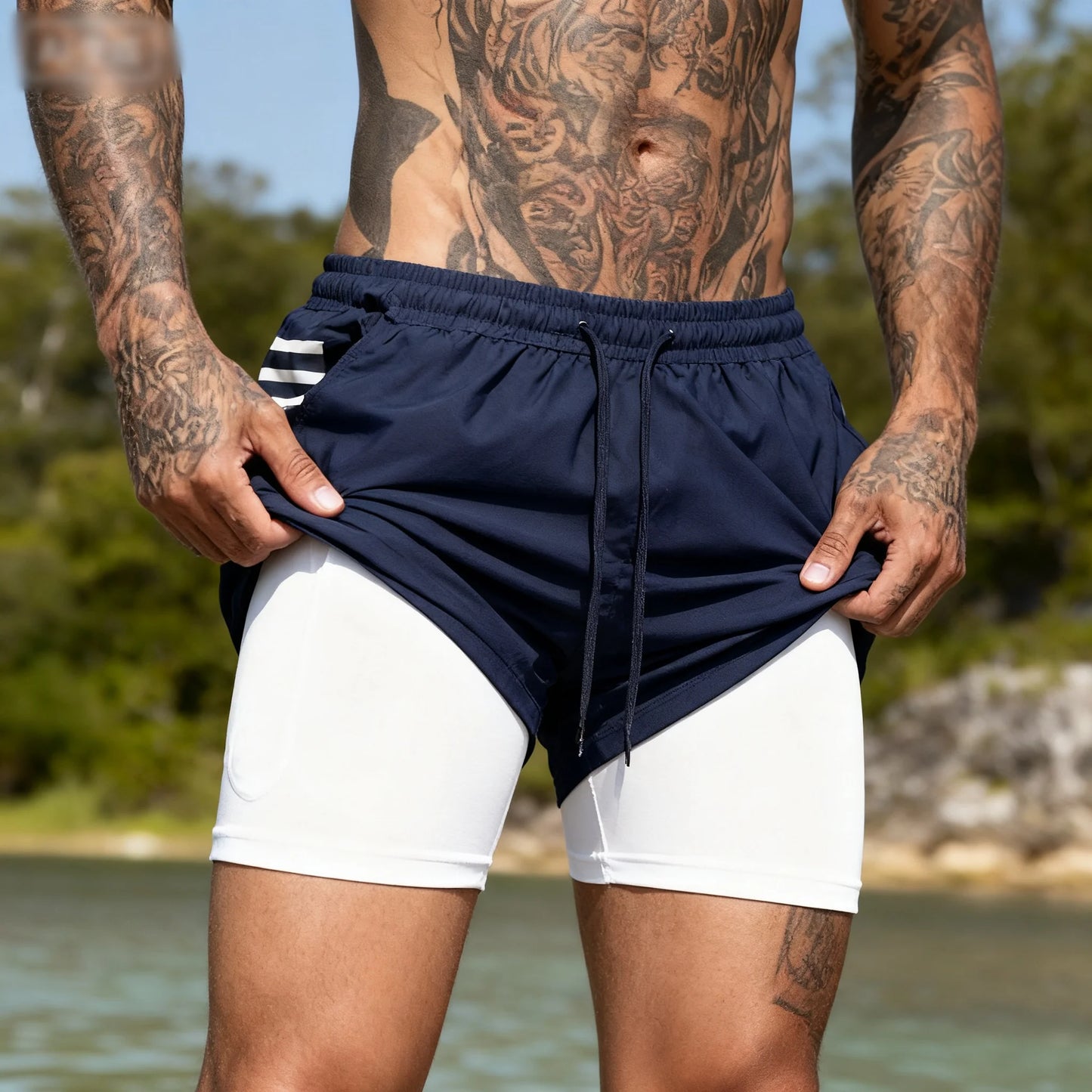 Men Trail Running Shorts.