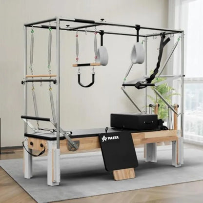 Reformer Machine with Cadillac Trapeze Table.