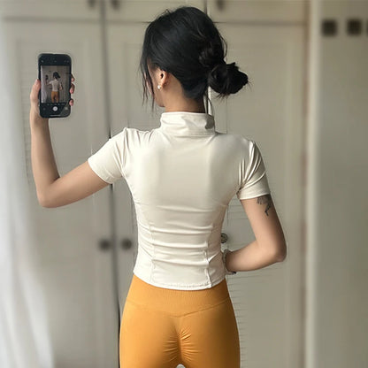 Summer High Waist Slimming Training Top.