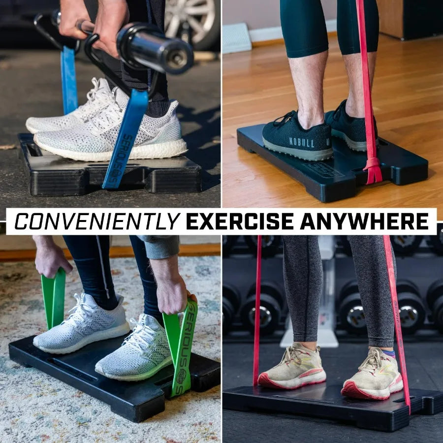 Resistance Band Footplate with Neoprene Bandguard.