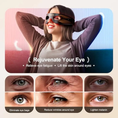 Red Light Therapy Eye Mask with 3 Modes.