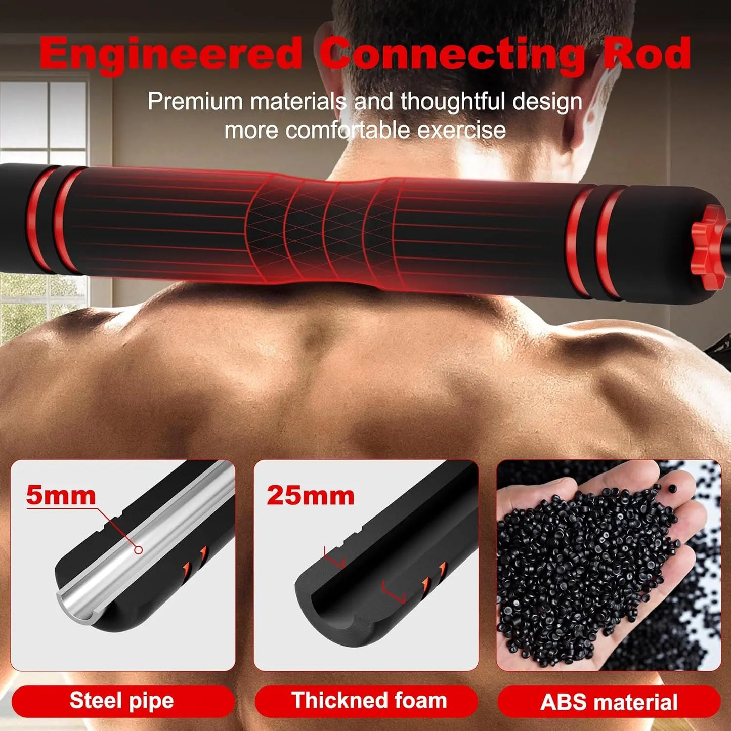 5-in-1 Adjustable Dumbbell Set.