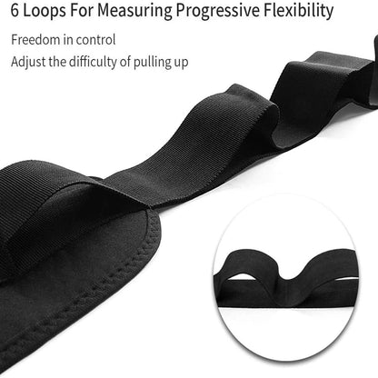 Multi-Loop Yoga Stretching Strap.