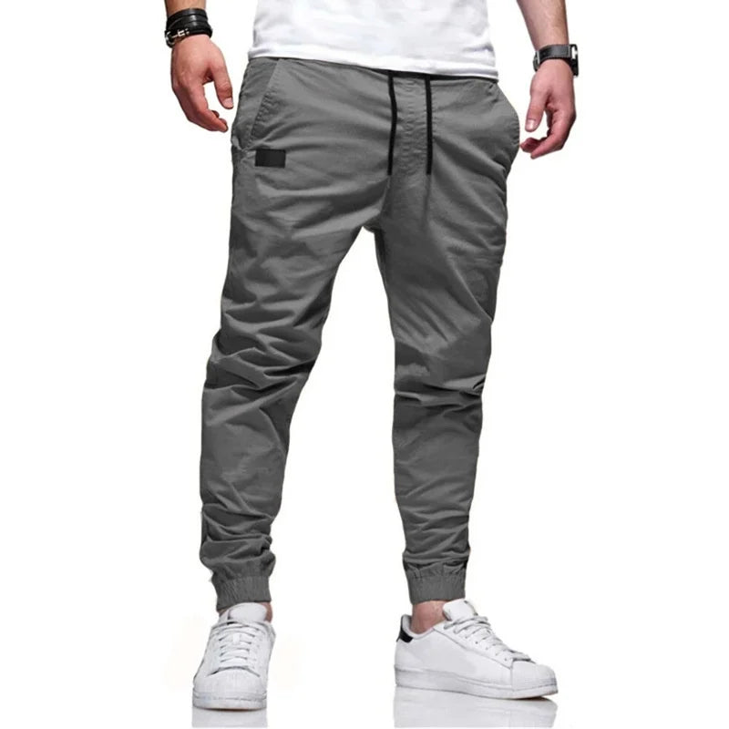 Loose Straight sports Clothing Solid color sweatpants.
