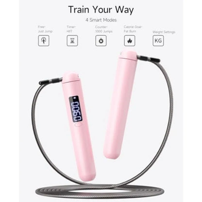 Smart Jump Rope With Calorie Counter.