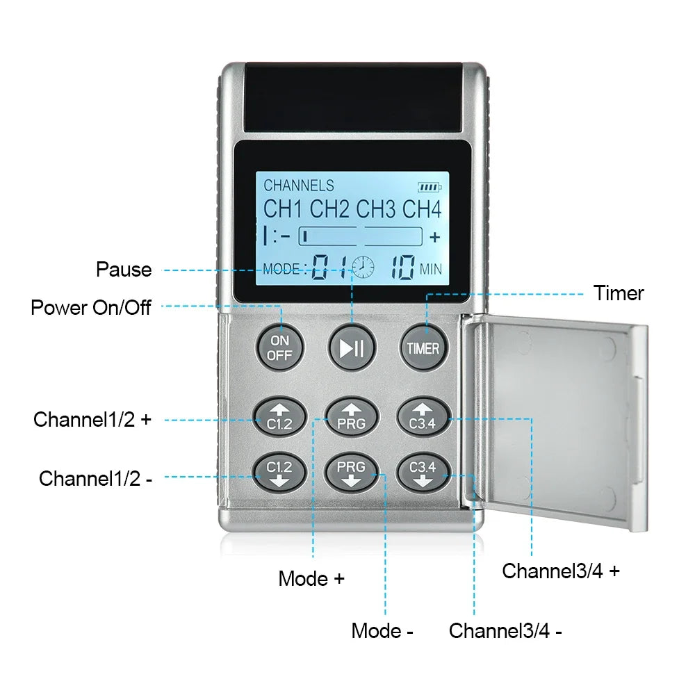 15 Modes Electric Muscle Stimulator.