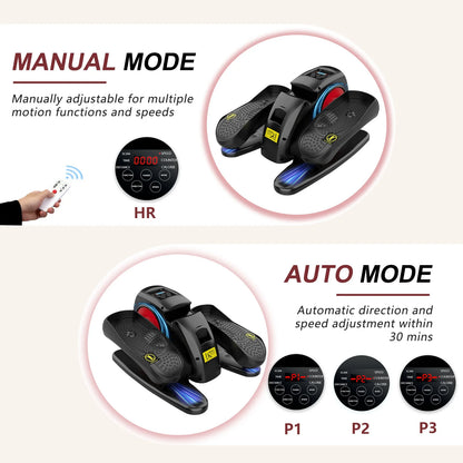 Electric Elliptical Machine Under Desk Pedal Exerciser.