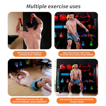 Upgraded Ropeless Battle Ropes.
