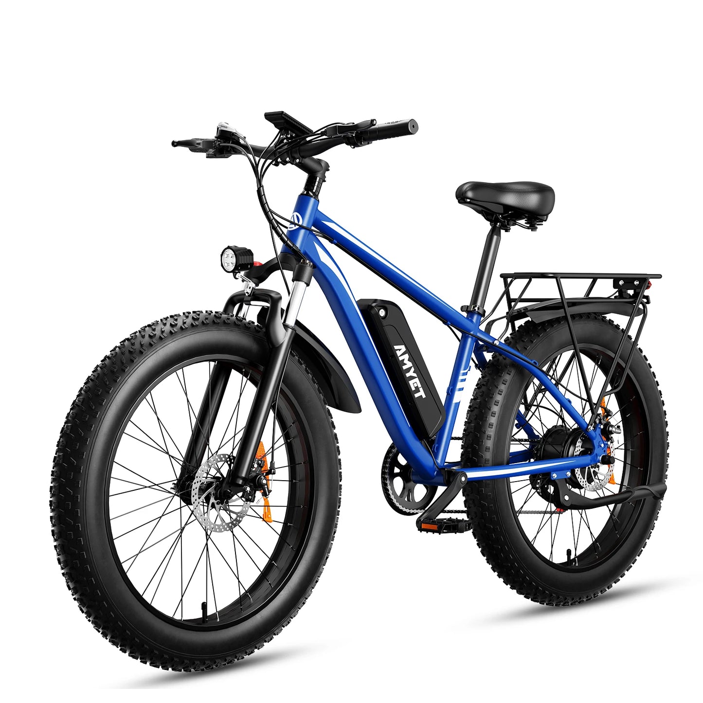 Electric Bicycle Peak 1500W 48V 15AH e bike 26" Fat Tire Mountain Bike.