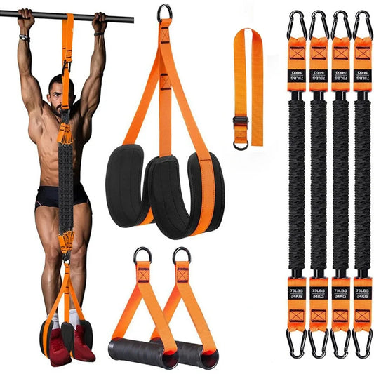 Pull Up Assistance Bands Set Resistance Strap.