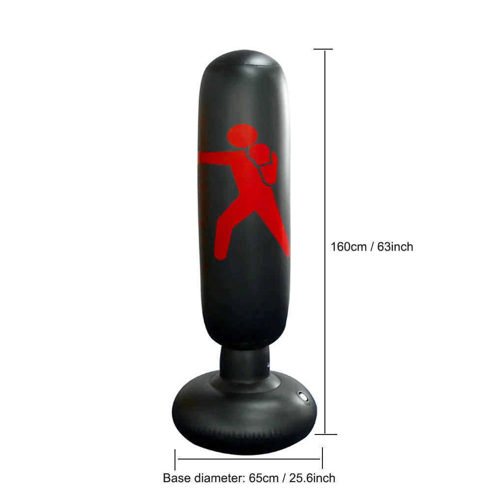 Children's Inflatable Punching Bag Gym Fitness Boxing Training Sandbag.